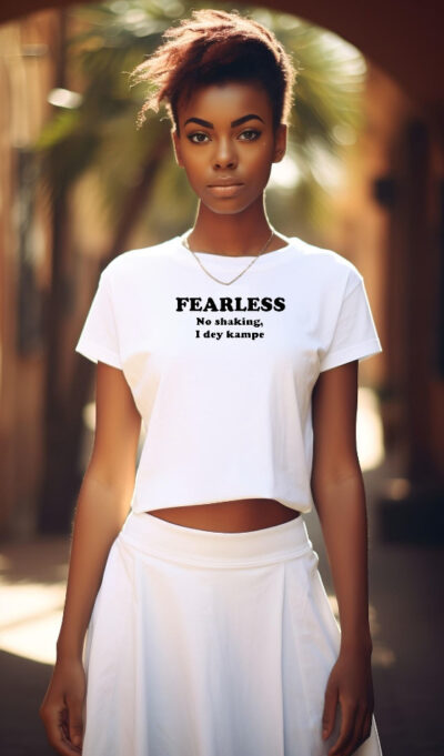 B&E Cottton 'Fearless' tee